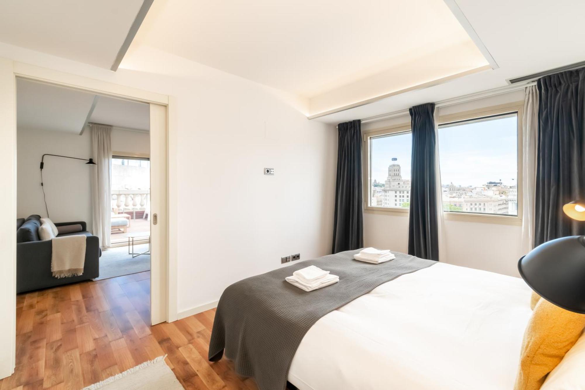 Unique Rentals - Placa Catalunya Central Apartments Barcelona Exteriör bild