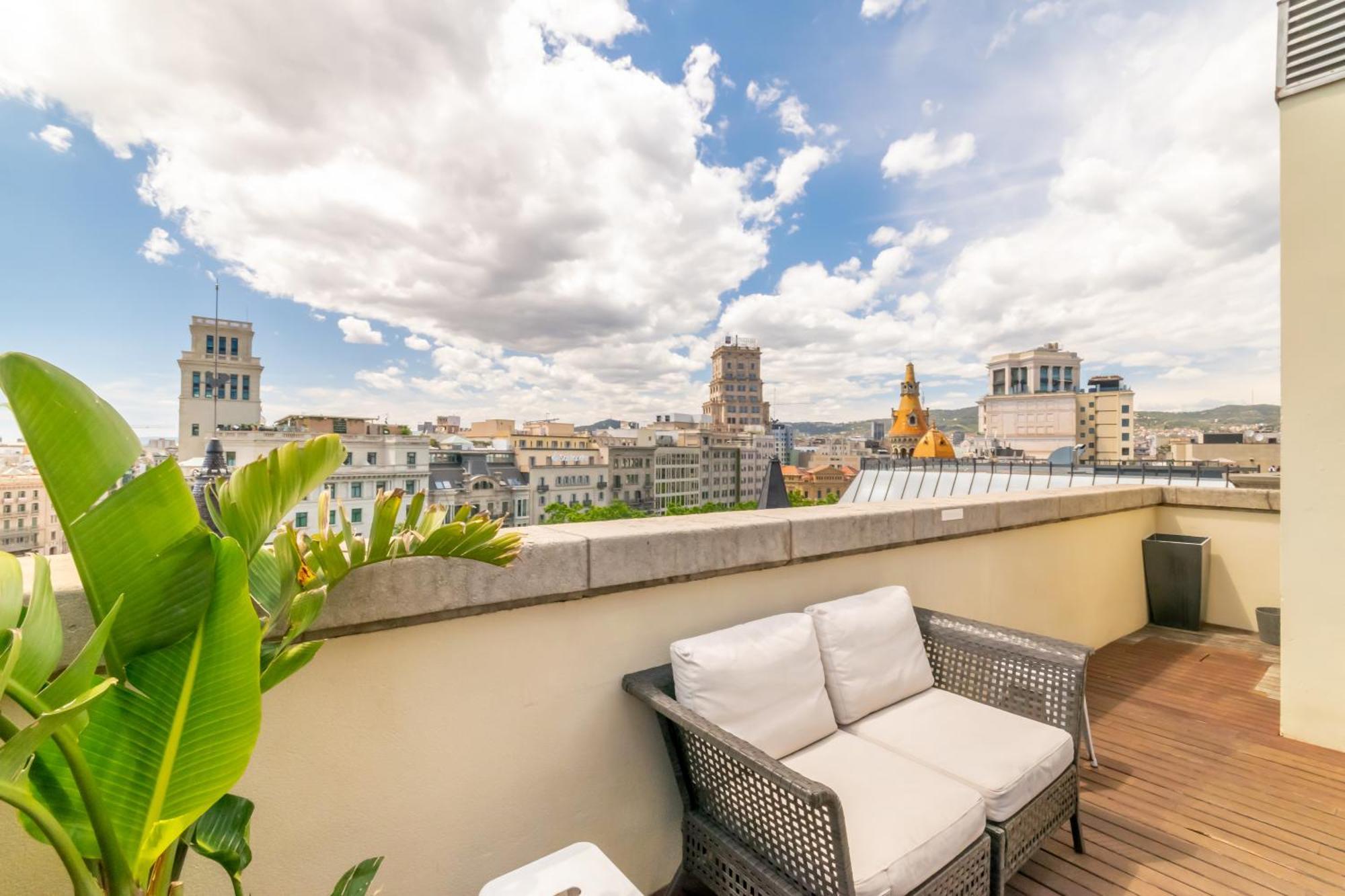 Unique Rentals - Placa Catalunya Central Apartments Barcelona Exteriör bild